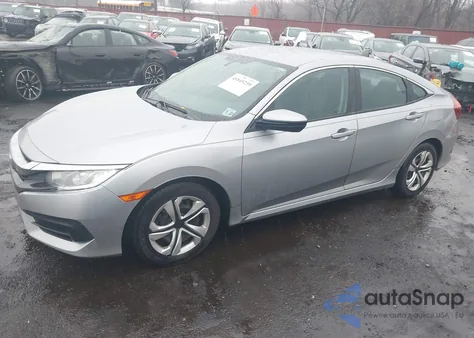2017 Honda Civic Lx from USA, damaged, VIN 19XFC2F53HE224933